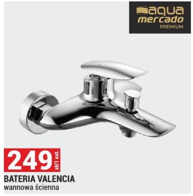Bateria VALENCIA wannowa ścienna promocja w Merkury Market