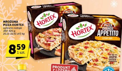Pizza mrożona Hortex promocja w Groszek