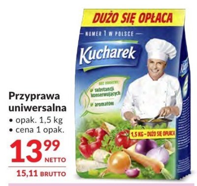 Przyprawa uniwersalna Kucharek promocja w Makro