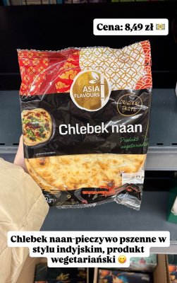 Chlebek naan  promocja w Biedronka