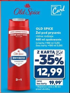 Żel pod prysznic Old spice whitewater promocja