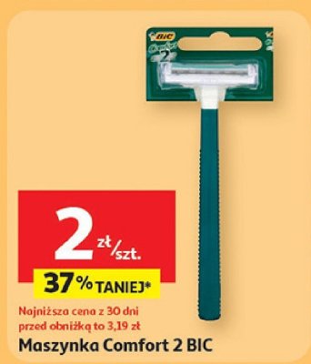 Maszynka Comfort 2 BIC promocja w Auchan
