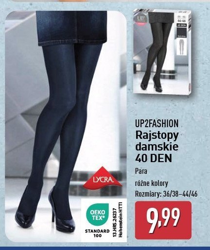 Rajstopy damskie 40 den Up2fashion promocja