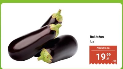Bakłażan luz promocja w Biedronka