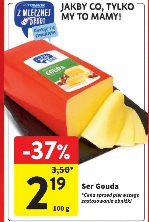 Ser gouda Z mlecznej drogi promocja