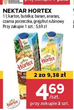 Nektar bananowy Hortex promocja