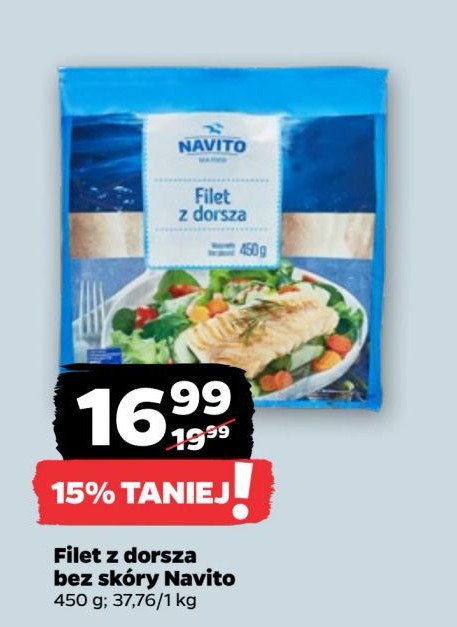 Filet z dorsza Navito promocja w Netto