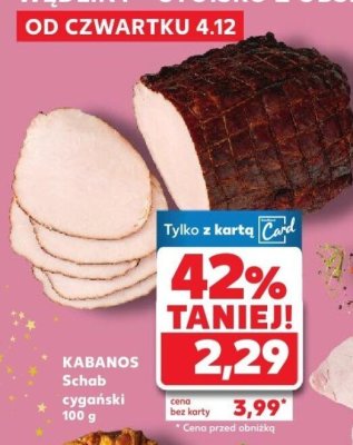 Schab cygański 100 g promocja w Kaufland