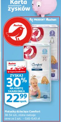 Pieluchy junior 5 Auchan baby promocja
