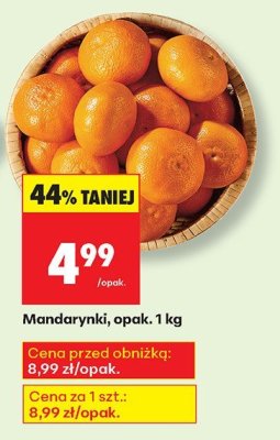 Mandarynki promocja w Biedronka
