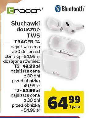 Słuchawki tws t2 Tracer promocja