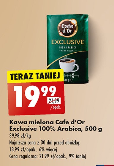 Kawa Cafe d'or exclusive promocja