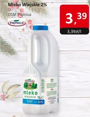 Mleko Wiejskie 2% promocja w Market Point