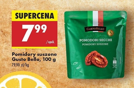 Pomidory suszone Gustobello promocja