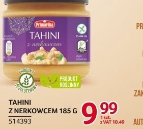 Tahini z nerkowcem 185g promocja w Selgros