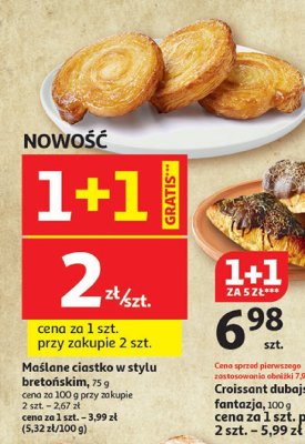 Croissant dubajska fantazja Auchan promocja w Auchan