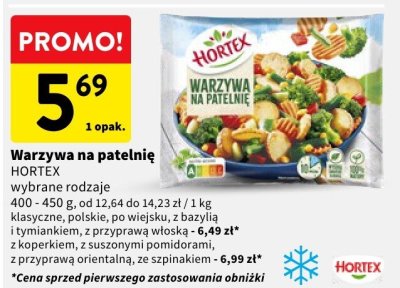 Warzywa na patelnię promocja w Intermarche