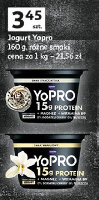 Jogurt proteinowy straciatella Danone yopro promocja