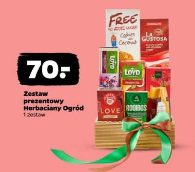 Zestaw prezentowy Herbaciany Ogród promocja w Netto