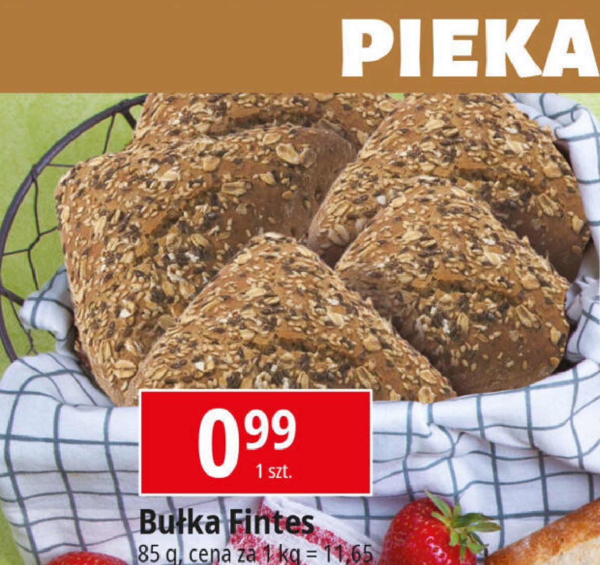 Bułka fitness promocja