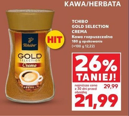 Kawa Tchibo gold selection & crema Tchibo cafe promocja