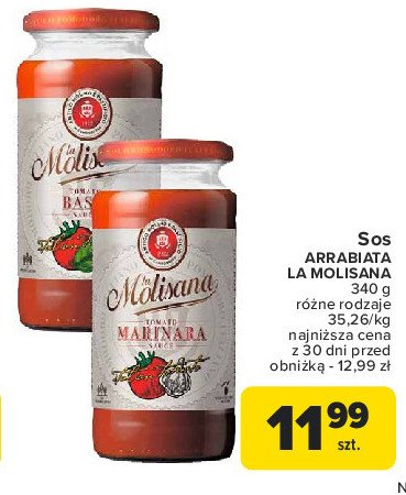 Sos marinara La molisana promocja