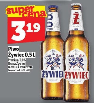 Piwo Żywiec 0,5 L Premium 0,0% Grupa Żywiec promocja w TOPAZ