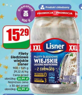 Filety śledziowe wiejskie XXL promocja w Dino