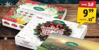 Herbata czarna, owocowa kompozycja 8pt Bifix promocja w Arhelan