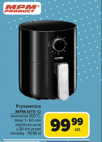 Frytownica mfr-12 Mpm product promocja w Carrefour