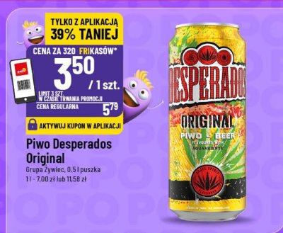 Piwo Desperados Original promocja w POLOmarket