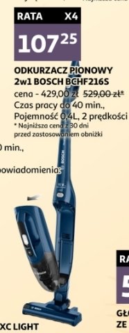 Odkurzacz pionowy 2w1 bchf216s Bosch promocja