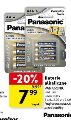 Baterie alkaliczne AA LR6 promocja w Intermarche