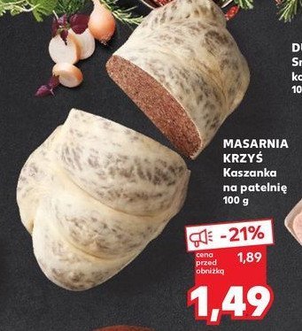 Kaszanka na patelnię Masarnia krzyś promocja