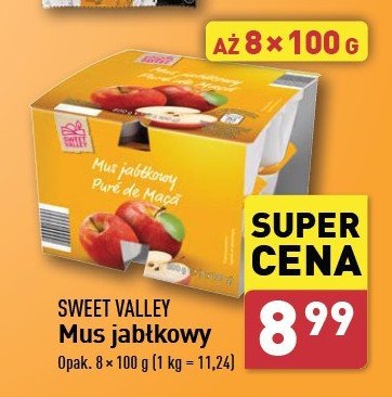 Mus jabłkowy Sweet valley promocja