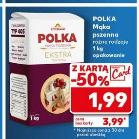 Mąka pszenna Polka Polka z natury piękna promocja