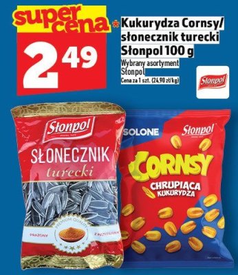 Kukurydza Cornsy słonecznik turecki Słonpol 100 g promocja w TOPAZ