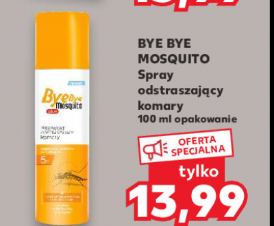Spray Bye bye mosquito promocja