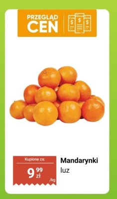 Mandarynki luz promocja w Biedronka