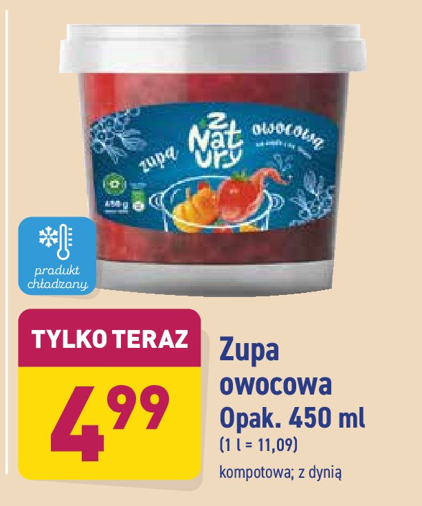 Zupa owocowa kompotowa z dyni膮 Z natury promocja