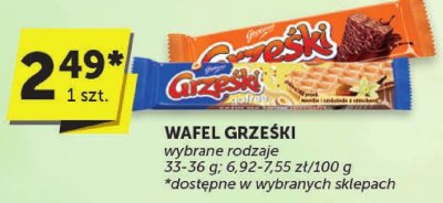 Wafel Grzeski promocja w ABC
