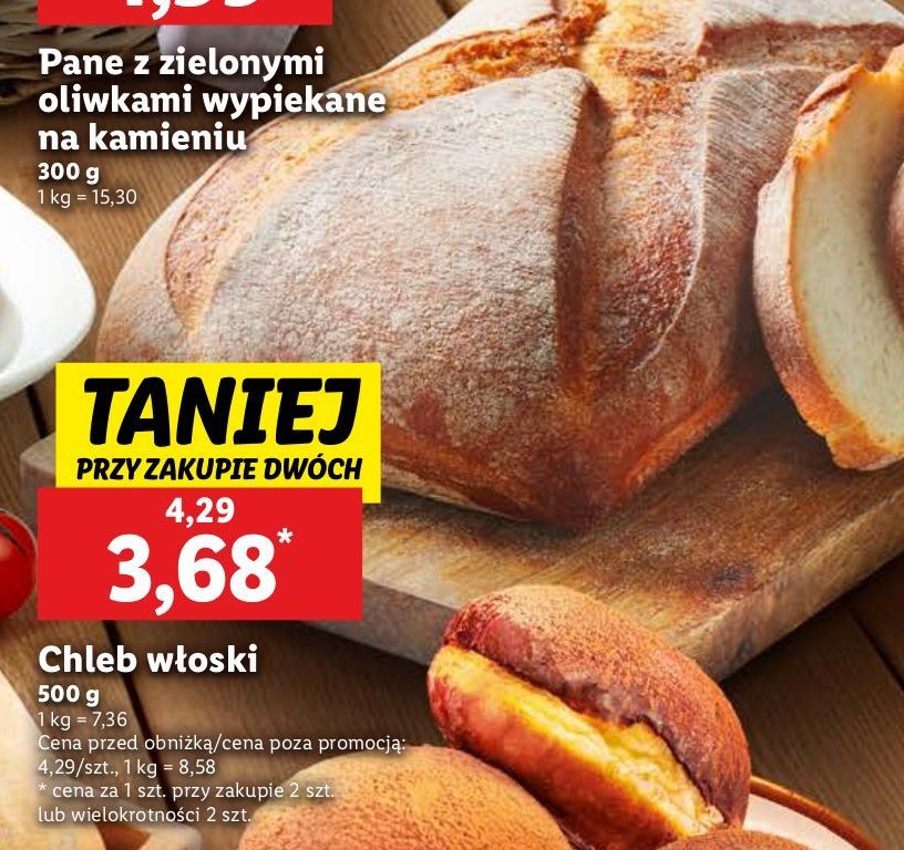 Chleb włoski promocja