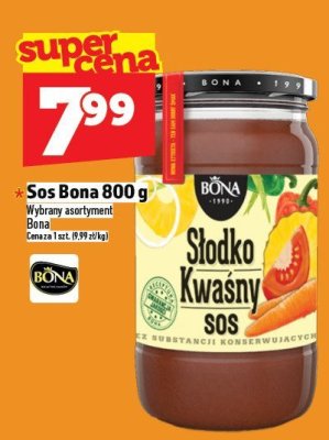 Sos Bona 800 g promocja w TOPAZ