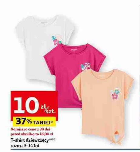 T-shirt dziewczęcy 134-146 promocja