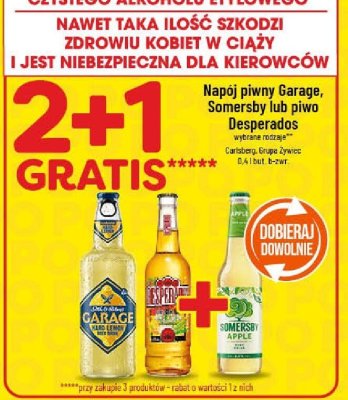 Napój piwny Somersby promocja w POLOmarket