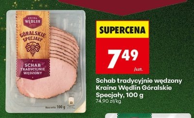 Schab tradycyjnie wędzony Góralskie Specjały promocja w Biedronka