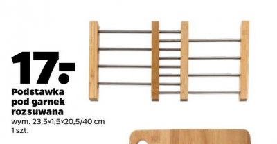 Podstawka pod garnek rozsuwana 23.5 x 1.5 x 20.5/40 cm promocja