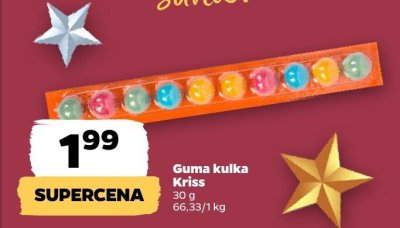 Guma kulka Kriss promocja w Netto