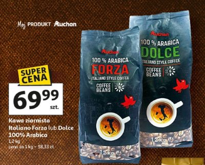 Kawa ziarnista promocja w Auchan
