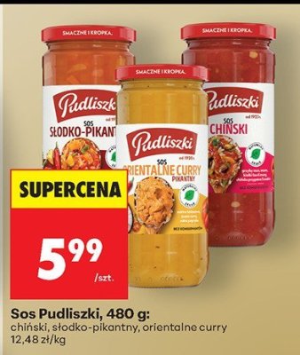 Sos Pudliszki chińsko-słodko-pikantny promocja w Biedronka